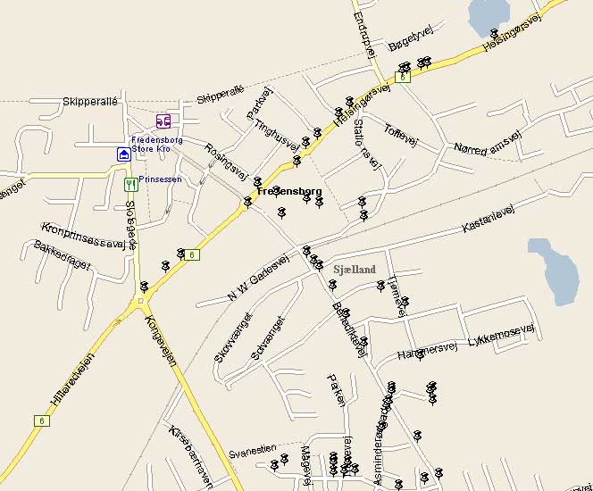 www.tma.dk - Wardrive, Fredensborg city map